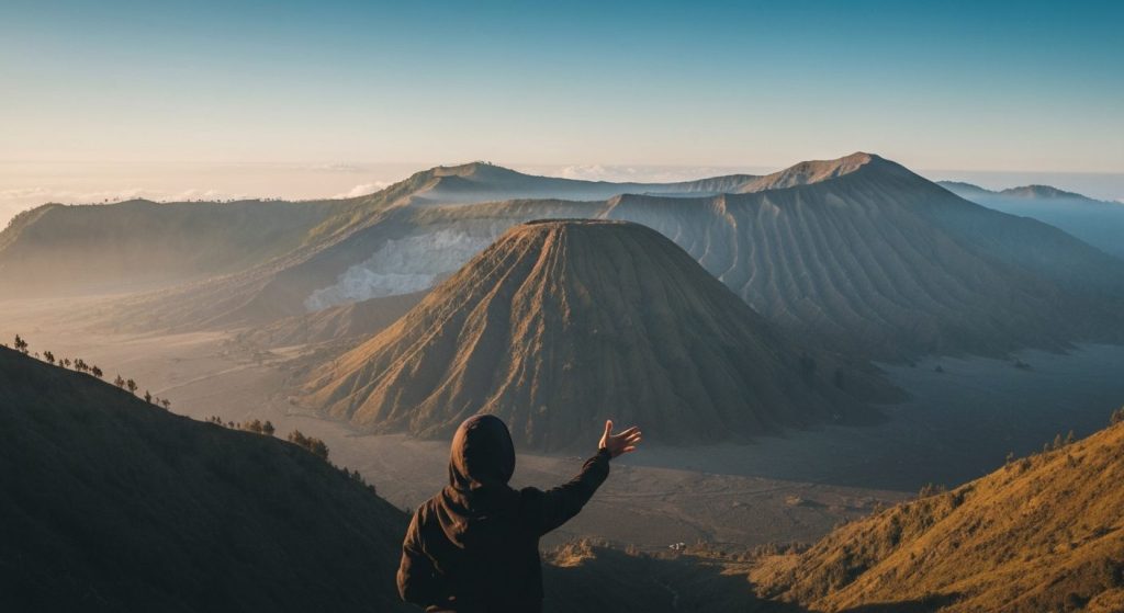 mount bromo tour duration — Photorealistic editorial travel photograph relevant to: The dedicated Mount Bromo sunrise &