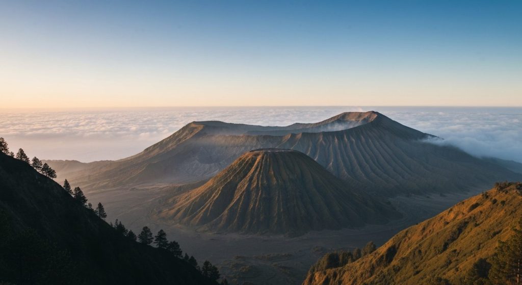 mount bromo midnight tour — Photorealistic editorial travel photograph relevant to: The dedicated Mount Bromo sunrise &
