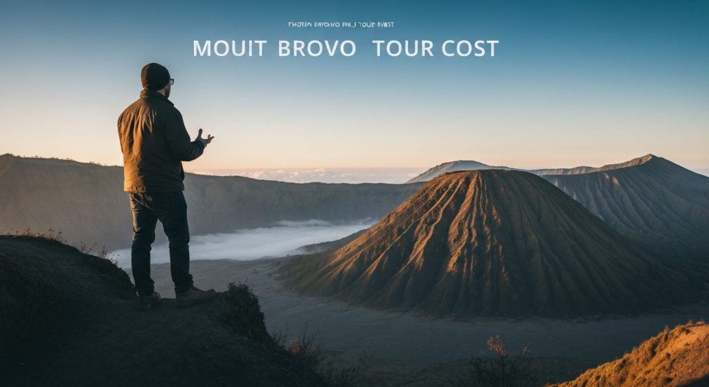 mount bromo tour cost — Photorealistic editorial travel photograph relevant to: The dedicated Mount Bromo sunrise & jeep